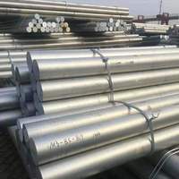 6063 6082 6061 Barre en alliage d'aluminium Barres de billettes en aluminium de taille personnalisée Tige ronde en aluminium massif