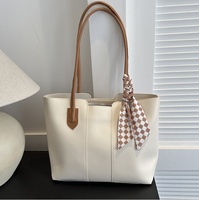 Sac fourre-tout grande capacité pour femme, style coréen, pour les trajets quotidiens, sac à bandoulière texturé, collection Printemps-Été