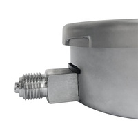 Manomètre basse pression 0 - 100 Mbar 4 "connexion 1/2" Micron manomètre à vide