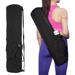 Échantillon gratuit : Sac de sport à bandoulière pour femme avec compartiment séparé pour chaussures, sac de rangement à main (tapis de yoga non inclus) - Product Image 3