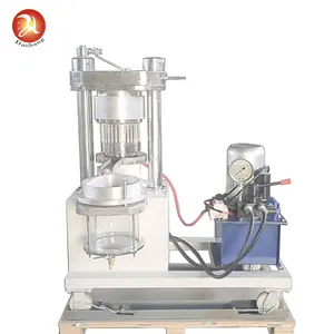 Máquina de prensado en frío de coco, máquina hidráulica semiautomática para la fabricación de aceite de semilla de soja