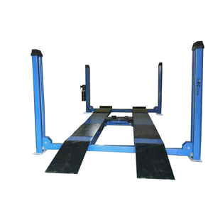 Ascenseur de voiture à quatre poteaux 4T 5T 6T palan de véhicule hydraulique 4 poteaux/4 poteaux ascenseur d'alignement ascenseur de stationnement de voiture/ascenseur de voiture Promotion - Product Image 1