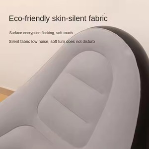 Fauteuil gonflable d'extérieur moderne et contemporain en <span class=keywords><strong>PVC</strong></span> avec repose-pieds, pliable pour salon, chaise longue d'extérieur moderne avec pompe à air - Product Image 3