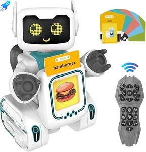 หุ่นยนต์ของเล่นบังคับวิทยุขนาดใหญ่แบบชาร์จไฟได้ พร้อมระบบสัมผัสอัจฉริยะ พูดได้ โต้ตอบได้ สำหรับเด็กชายและเด็กหญิง - Product Image 1