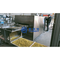 Ligne de fabrication de pâtes italiennes industrielles - Machine à sécher les pâtes semi-automatique à extrusion sous vide en acier inoxydable PARMAT