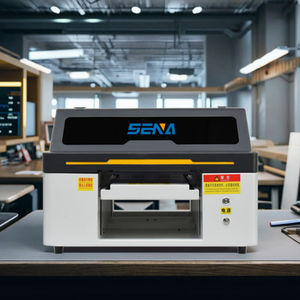 Imprimante à plat à jet d'encre UV haute résolution pour coques de téléphone A3, métal, autocollants <span class=keywords><strong>en</strong></span> acrylique, bouteilles, PVC, avec logiciel gratuit - Product Image 3