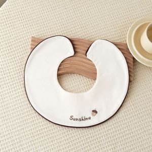 Paños absorbentes de primera calidad para recién nacidos, baberos de algodón, baberos impermeables para bebés para derrames y vómitos, adecuados tanto para niños como para niñas - Product Image 2