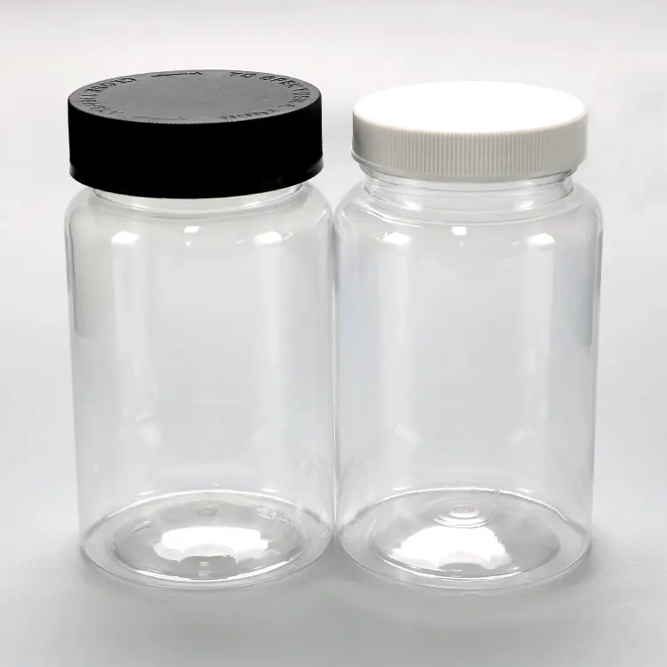 All Kinds Of Food Grade 100ml/120ml/150ml/200ml Pet Big Capsules Pill Bottle Plastic Vitamin Bottle