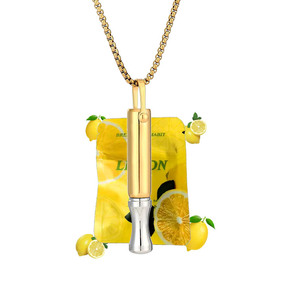 Innovador Collar Inhalador de Aceite Esencial de Naranja para Dejar de Fumar, Alivio de la Ansiedad, el Estrés y la Depresión - Product Image 4