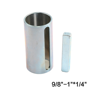 Adaptateur de manchon de vilebrequin en acier inoxydable 9/8 pouces à 1 pouce avec clé - Product Image 3