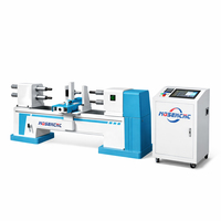Motor para Torno de Madera de Alto Torque con Transmisión por Engranajes Jinan Mosencnc |   Mini Torno para Trabajar Madera con Doble Herramienta para Torneado de Alta Precisión