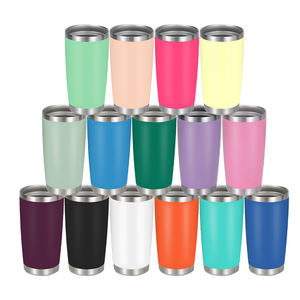 Mug à café isotherme de 20 oz avec couvercle, tasse à café en acier inoxydable, gobelet à café à double paroi sous vide - Product Image 1