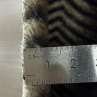 Tissu doux à motif animal imprimé sur mesure, fausse fourrure de lapin pour couverture de bébé, vêtement, jouet, usage domestique