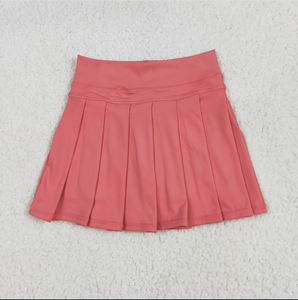 กระโปรงกางเกงขาสั้นสำหรับเด็กผู้หญิงหลากสีสันสำหรับเล่นโยคะ - Product Image 2
