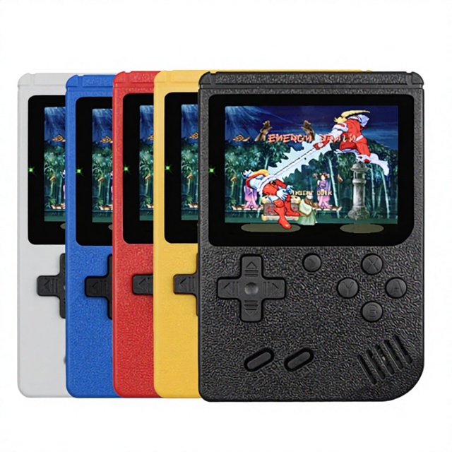 400 in 1 MINI Games Handheld Game Players Portable Retro Video Console 8 Bit 3.0 Inch Color LCD Screen Battery Powered
