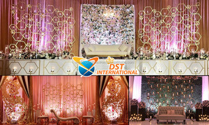 รุ่งโรจน์งานแต่งงานพิธีเทียนผนัง Embark สวยที่สุดเทียนกลับผนังตกแต่งที่มีคุณภาพที่ดีที่สุดแต่งงานเวทีผนังเทียน - Product Image 2