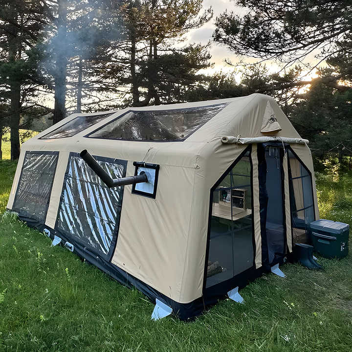 Custom Winter Inflatable Cabin House - Ideal for Camping