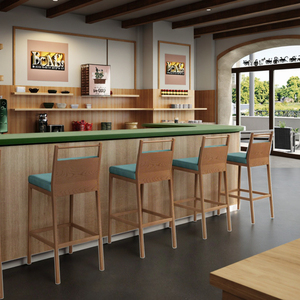 Casa de té personalizada, restaurante, tienda de postres, tienda de hamburguesas con leche, madera maciza, moderno restaurante comercial, cabina, sofá, juego de tienda de fideos - Product Image 6