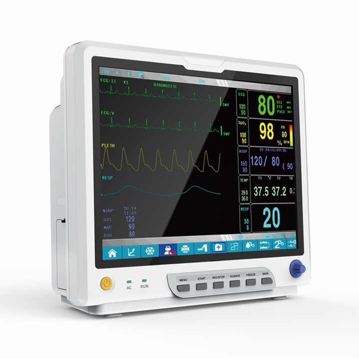 CONTEC CMS9200PLUS touch screen 15 inch multipara patient monitor ...
