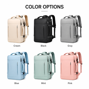 Sac à dos de voyage avec compartiment pour ordinateur portable, sac de transport extensible pour avion, grande capacité, sac à dos d'affaires pour hommes et femmes, Mochila - Product Image 6