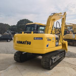 Komatsu-Excavateur d'occasion Komatsu, mini pompe sur chenilles de 13 tonnes, modèle populaire de remise de moteur, original japonais PC130-7/8, 2019 - Product Image 6