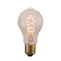Lampe suspendue, ampoules incandescentes antiques 40W 60W A19 A21 A23, ampoule Edison à filament de tungstène vintage transparente pour décoration de café