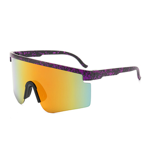 Lunettes <span class=keywords><strong>de</strong></span> <span class=keywords><strong>soleil</strong></span> <span class=keywords><strong>de</strong></span> Sport coupe-vent <span class=keywords><strong>Viper</strong></span> mode Sport lunettes <span class=keywords><strong>de</strong></span> <span class=keywords><strong>soleil</strong></span> pour hommes une pièce lentille lunettes personnalisées - Product Image 2