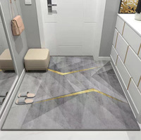Hapton Plush Polyester Area Rug Hallway Runner Carpet Non Slip Backing Boutique Hotel Corridor Renovation