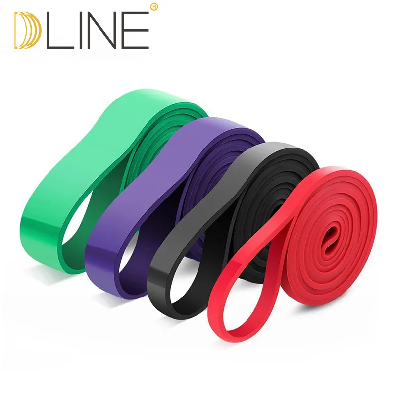 Hot sale latex Power bands and 4 Resistant Bands for Different Purposes of the 4 loop bands