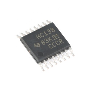 Componentes Electrónicos TSSOP-16 Decodificador Multiplexor de 3 a 8 Líneas HC138 SN74HC138PWR - Product Image 1