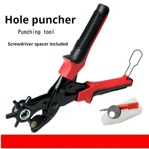 Pince à main de qualité bricolage en cuir robuste pour trous de ceinture de taille poinçons outils de <span class=keywords><strong>jardin</strong></span> - Product Image 2