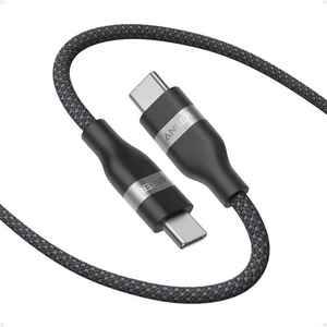 Cable USB C a USB C Anker Nano 240W, Cable Trenzado Flexible Multicolor, Carga Rápida, para la Serie 16 A82E2, 240W USB C a US - Product Image 1
