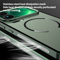 Nouvelle coque de téléphone magnétique ultra-fine pour iPhone 17 Air 16 Plus 15 14 13 12 Pro Max 11 avec chargement sans fil