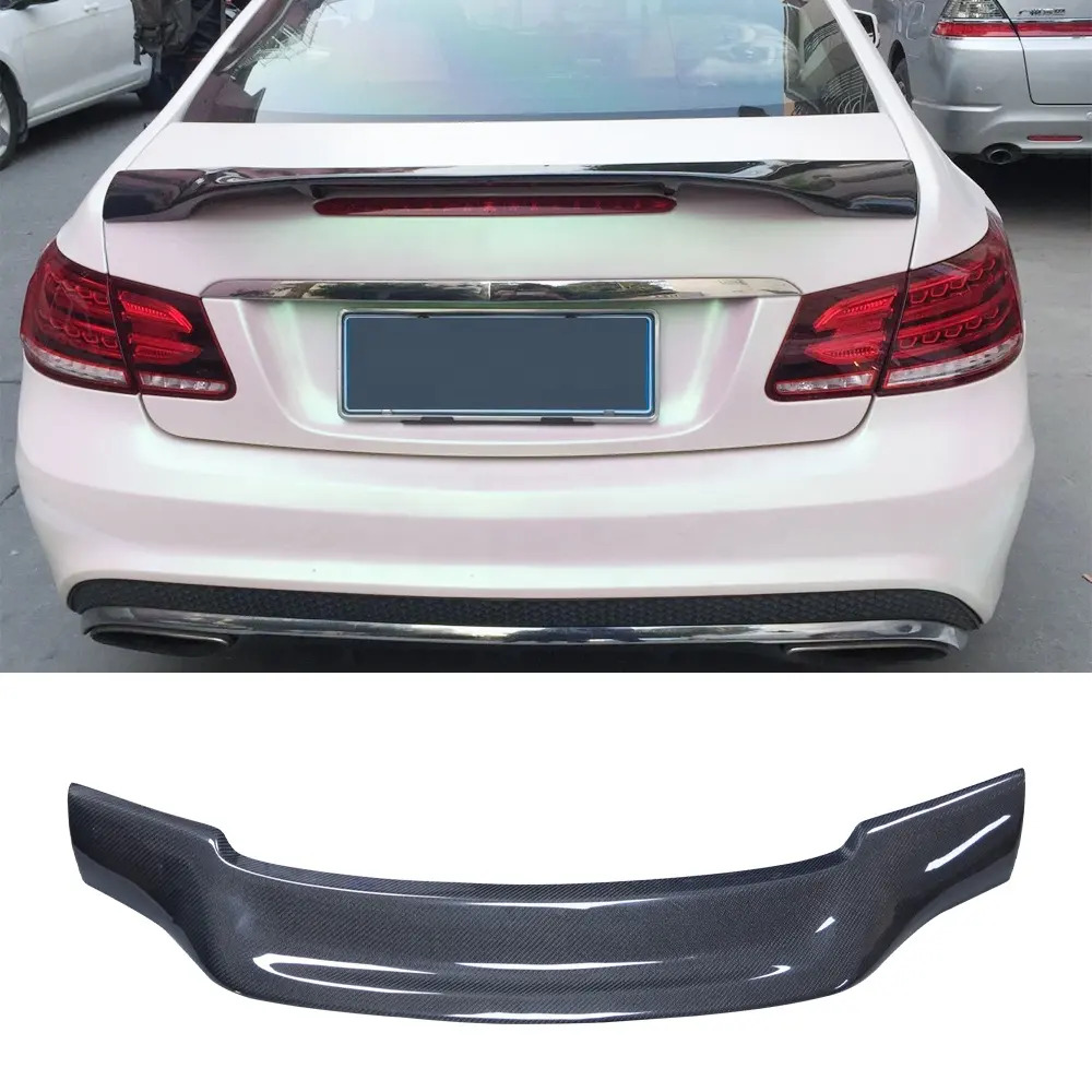 Bestseller für Mercedes Benz E Klasse W207 E200 E260 R Typ Carbon Heck koffer Heckflügel Lip Boot Spoiler Enten schwanz