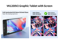 Tablette graphique numérique professionnelle VEIKK VK1200V2 avec écran pour la conception de mode