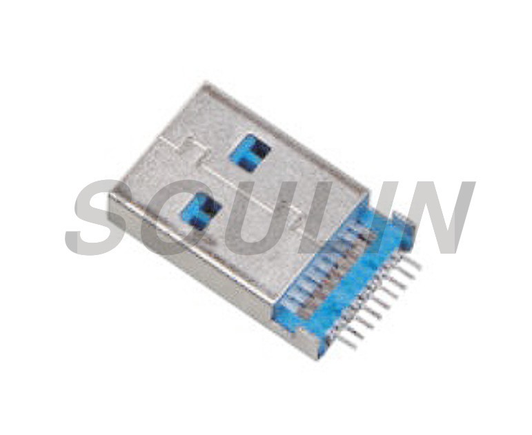Mini micro femelle à souder A B C type dip 90 degrés prise usb