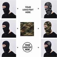 Cagoule tactique pour homme avec logo personnalisé imprimé, masque intégral Sheisty, balaclava pour casque de vélo