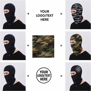 <span class=keywords><strong>Cagoule</strong></span> tactique pour homme avec logo personnalisé imprimé, masque intégral Sheisty, balaclava pour casque de vélo - Product Image 3