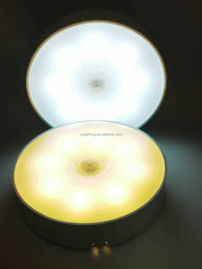 <span class=keywords><strong>Lampe</strong></span> de nuit <span class=keywords><strong>LED</strong></span> à capteur de mouvement à batterie rechargeable USB <span class=keywords><strong>pour</strong></span> chambre à coucher, armoire de cuisine, armoire sans fil - Product Image 3