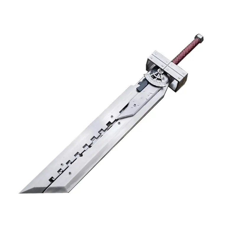 Le jeu de renommée mondiale Final Fantasy VII Cloud Strife Sword mini porte-clés en métal jouets 30M de Chine Fabricant