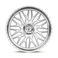 Jantes forgées UTV de 20, 22 et 24 pouces, polies, multi-branches, 4x137, 4x156 pour Polaris RZR Maverick X3, style léger et luxueux