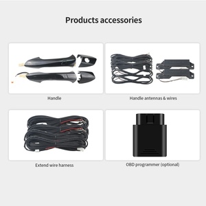 Kit de Manijas de Puerta Táctiles EASYGUARD Comfort Access para Mercedes 15-17 C W205 GLC X253 C253 GLE W166 (2 Manijas) - Product Image 2