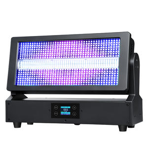 LF350 Luz Estroboscópica Móvil de 350W RGBW 3 en 1, Luz de Escenario LED, Cuerpo de Aluminio Fundido, Pantalla Táctil para DJ, Discoteca, Club - Product Image 5