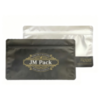 Sachet refermable personnalisé avec logo imprimé en gravure, auto-scellant, compatible micro-ondes, qualité alimentaire, pour cigares et feuilles de tabac, 50g