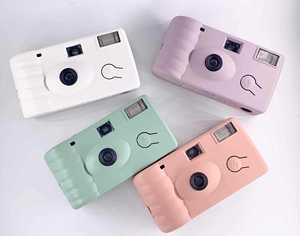 Appareil photo instantané jetable 35 mm à film plastique, piles AA, mise au point fixe, pour mariages, événements, cadeaux, collage manuel - Product Image 1