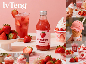 Arôme de fraise, avec son goût et son parfum, peut être utilisé dans les boissons glacées. - Product Image 1