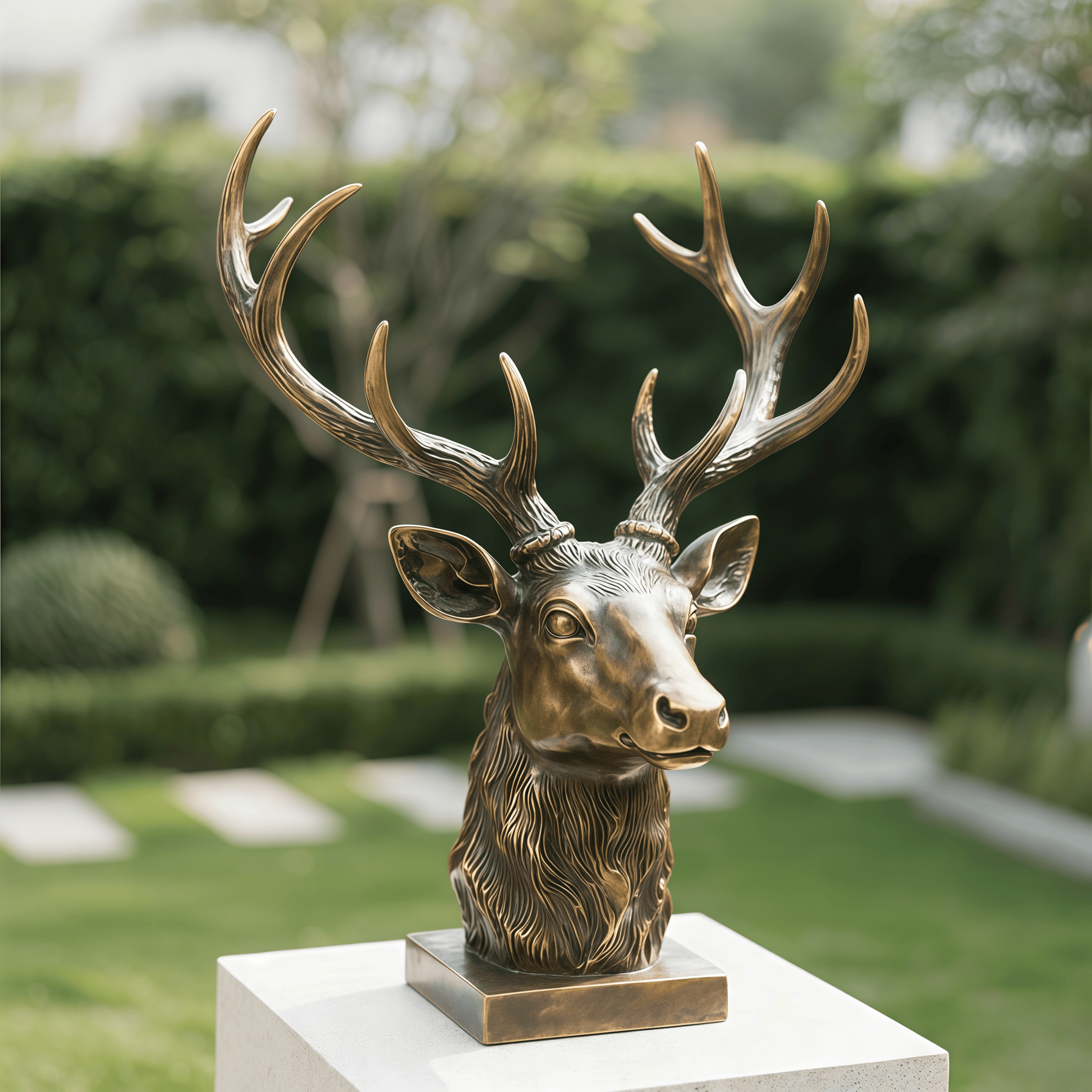 Statue Tête De Cerf | Scandina Style