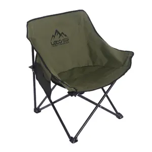 Großhandel Outdoor Camping High Back Moon Stuhl Camping Moon Stuhl Armlehne Klapp Camping Stuhl