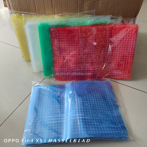 Văn phòng trường văn phòng phẩm bán buôn tập tin tài liệu gấp đúng 16C chất lượng FC kích thước kết hợp màu sắc PP rõ ràng tập tin Túi - Product Image 4