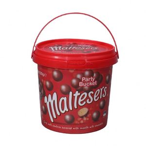 Nhà Sản Xuất Giá Cấp Thực Phẩm IML Cá Nhân In Ấn Rỗng Vòng Nhựa Xô Với Nắp Bán Buôn Kẹo Bao Bì Xô - Product Image 1